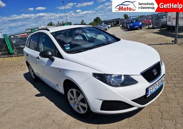 samochody osobowe Seat Ibiza cena 18800 przebieg: 219000, rok produkcji 2011 z Kutno